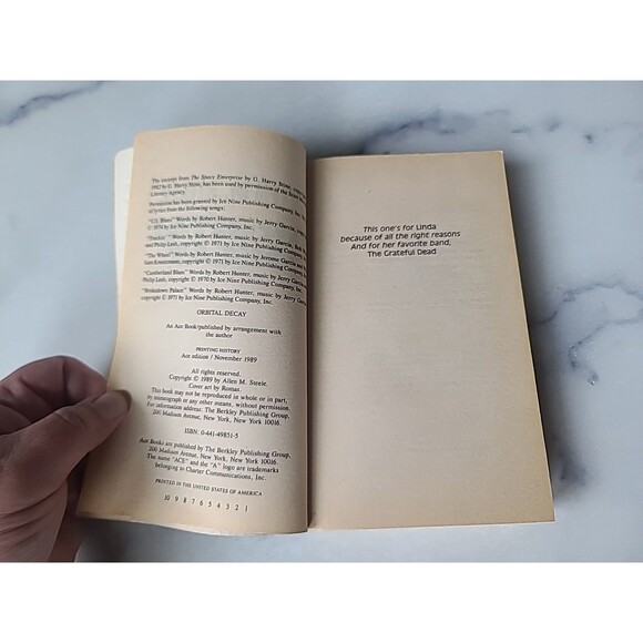 Orbital Decay By Allen Steele Paperback - Picture 5 of 10